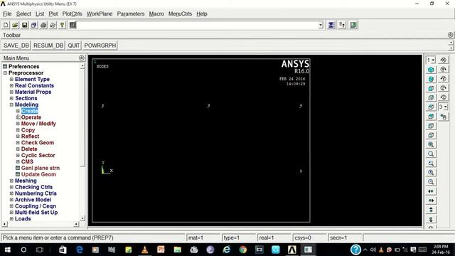Vibration analysis on auto mobile Ansys 16.0