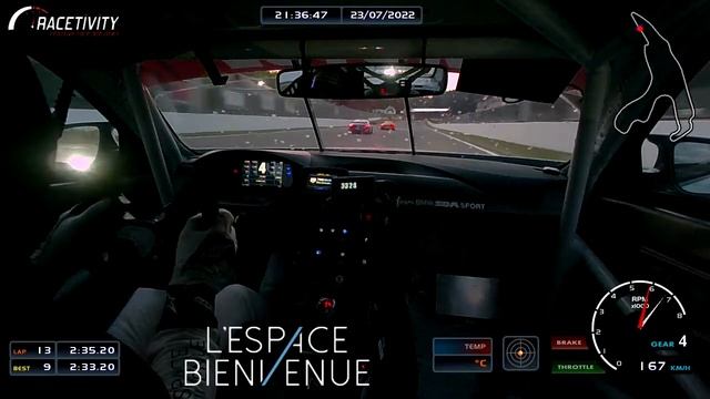 L'Espace Bienvenue - 2022 - Spa - BMW M4 GT4 - Ricardo Van Der Ende & Benjamin Lessennes