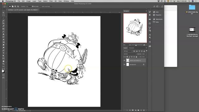 2  Setting Up Your Canvas in Photoshop and Bringing In Smart Layers to Transform