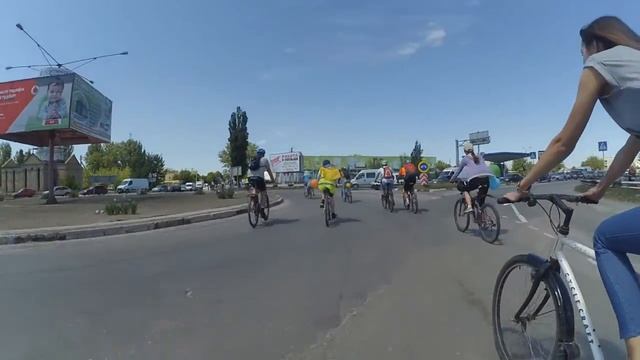 Велопробег   (Олешки)