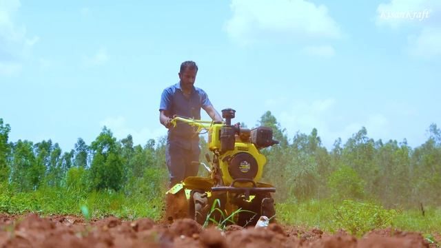 Inter-Cultivator/Power Weeder (Diesel) | KK-IC-406D | Demo | KisanKraft