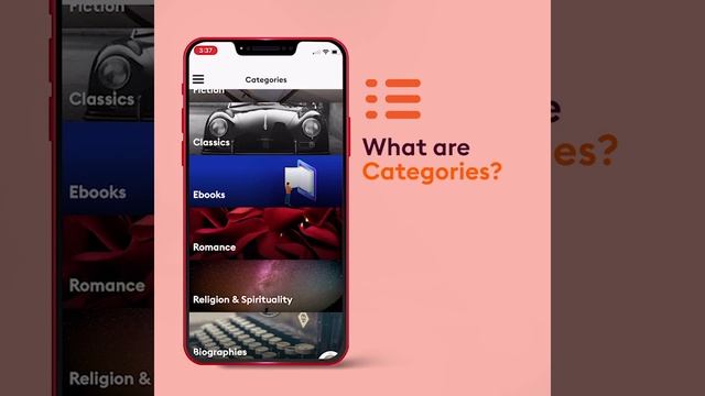 Choose from various genre of audiobooks