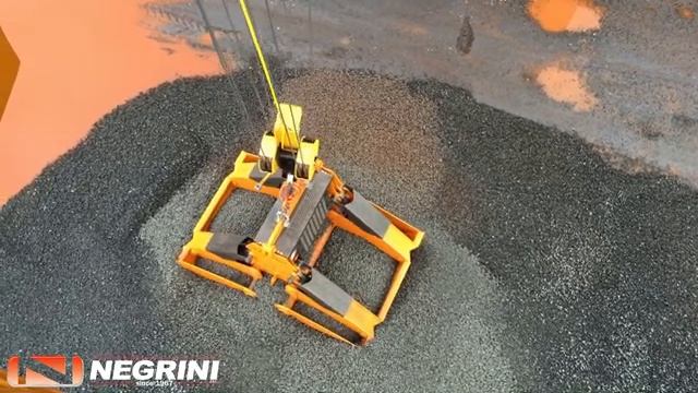 Negrini Электрогидравлический грейфер - Negrini Electro hydraulic clamshell grab - Mordente elettroi
