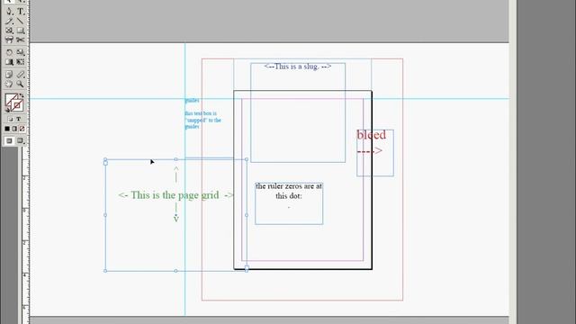 InDesign Interface vid.