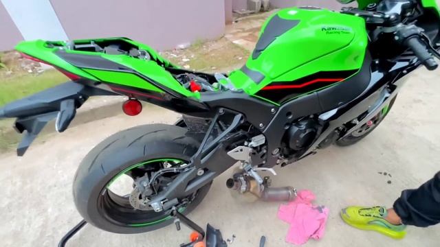 INDIA'S LOUDEST ZX10R  😱😱 || INSTALLED NEW EXHAUST 😍