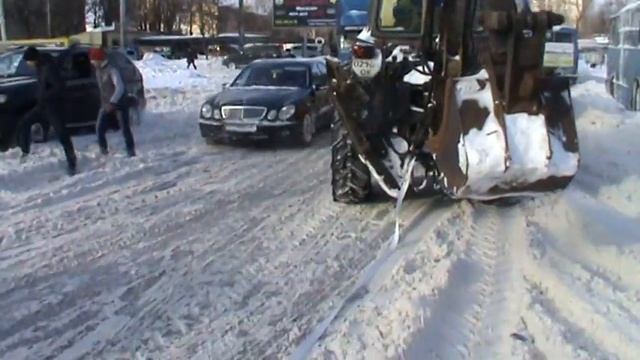 Снегопад в Одессе день 2! BMW X5 застрял в снегу!! Катастрофа!!!