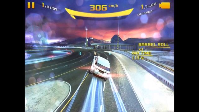 Asphalt 8 Range Rover Evoque Cup 1:25.536