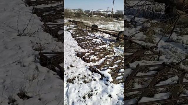 Сцепка борон Зубовых  СП-13  экспресс-обзор от Сергея Бокий
