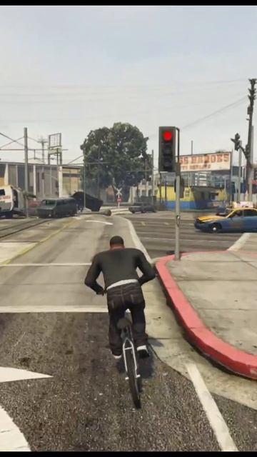 отличная погода для прогулки на велосипеде #shorts #gta #gta5 #mods