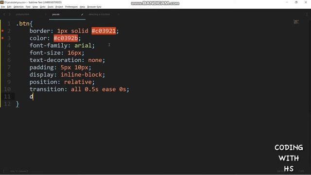 Button Hover Effect In Html and Css Programmer Life.