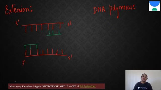 Unacademy KCET | Biology | Polymerase Chain Reaction | Class -12 | Lecture -1 | Nivedita Ma'am