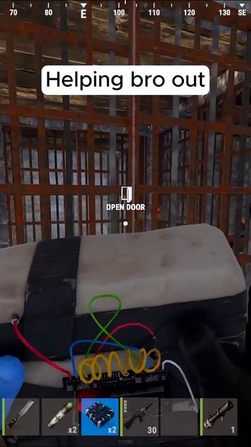 what was bro doing inside #rust#rustpvp #rustgame #rustclips