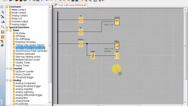 Automatic Circuit With Edge Trigger Wiping Relay & On delay Timer Tutrial - 10