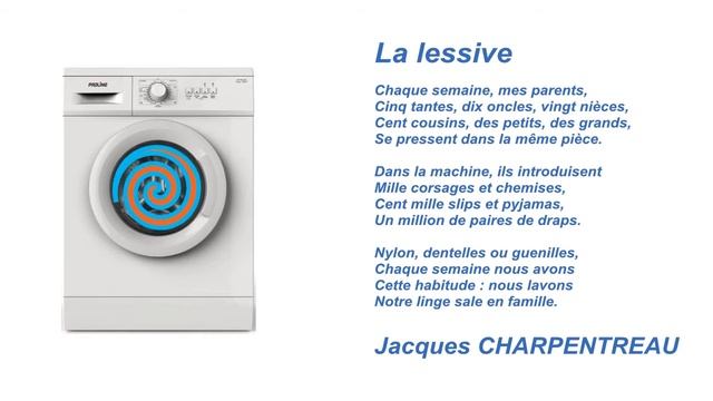 La lessive de Jacques Charpentreau