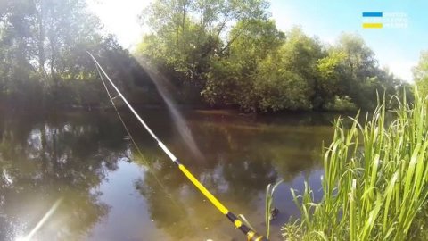 р.Збруч Кілограмовий клень(голавль) на ультралайтову вертушку