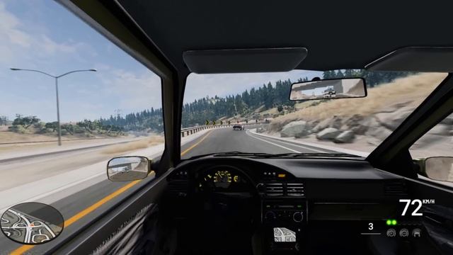 Urmarire ca in Filme cu Dacia Super Nova pe BeamNG.Drive