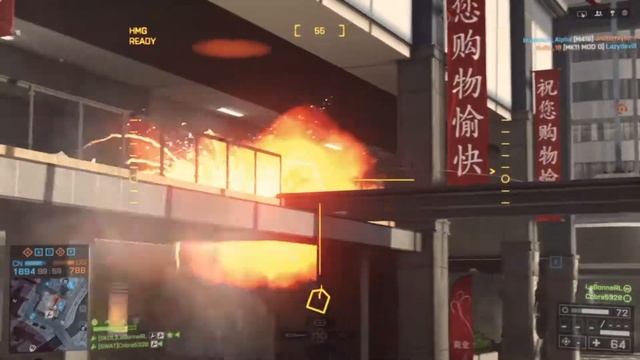 BF4: Using Incendiary Grenades For Tank Defense