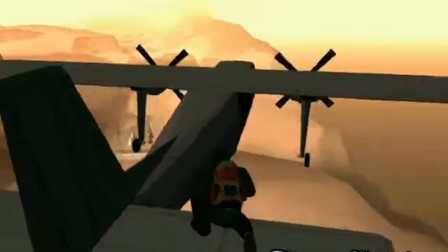 GTA:SA - jumping/landing on an airplane (beagle) #2