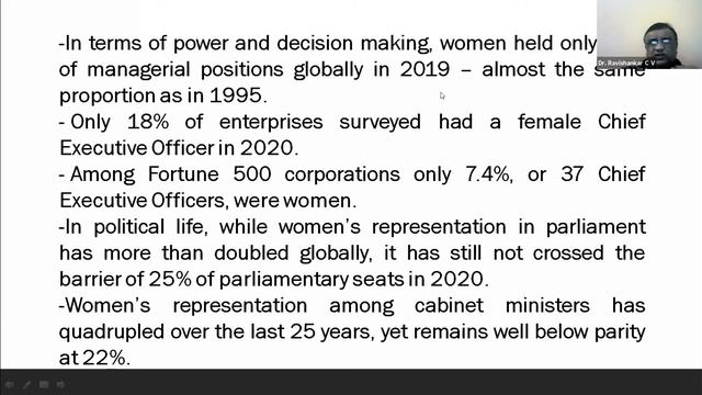 Why It Is Still Taboo For Women To Become Entrepreneur delivered by Dr. Ravishankar CV