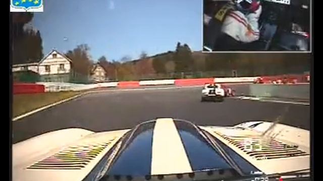 Jaguar E type Spa race Tour Auto 2009