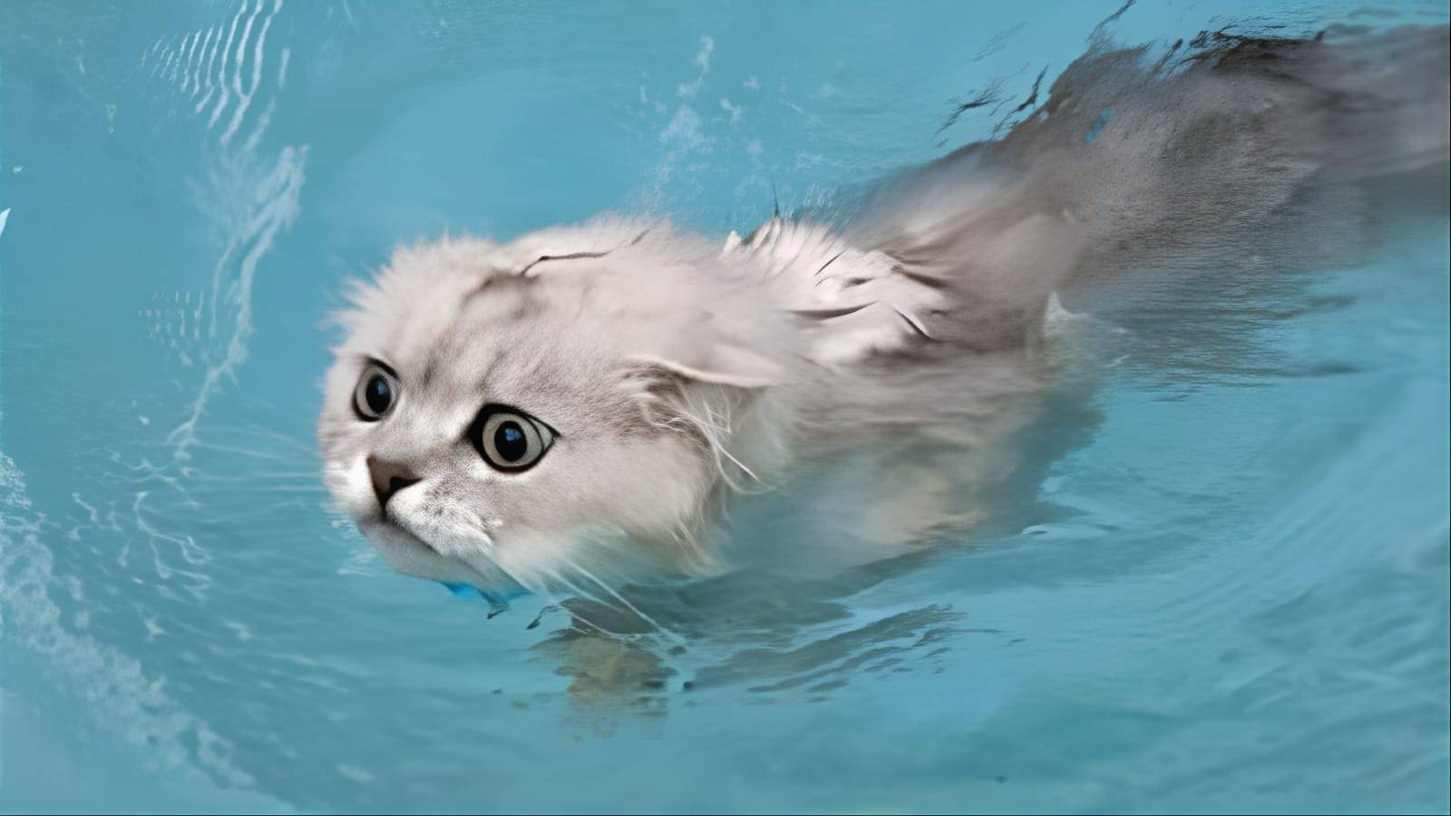 Смешные коты в воде) (Funny Cats in Water Compilation)