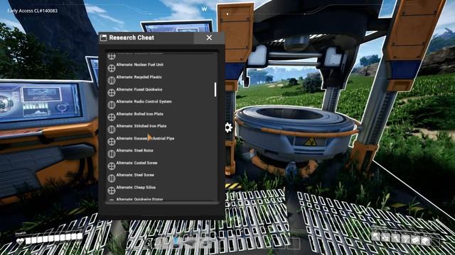 Satisfactory Mod - Research Cheat