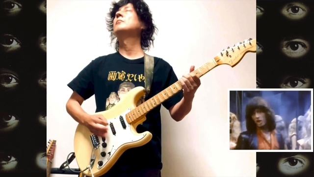 Stone Cold / RAINBOW （Live arrange）guitar cover ,HBD Joe Lynn Turner #リッチーブラックモア