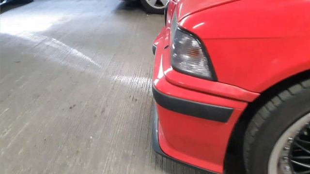 bmw e36 arches rolled #bbs #e36