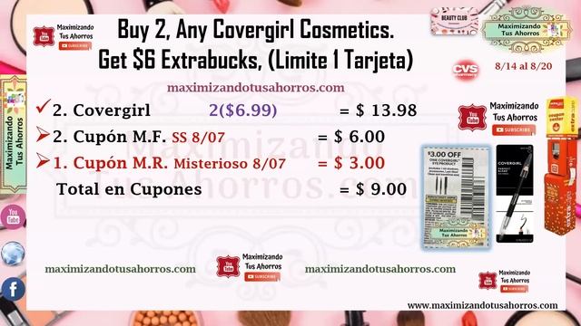Plan de Ofertas CVS 👉🏻8/14/22 al 8/20/22