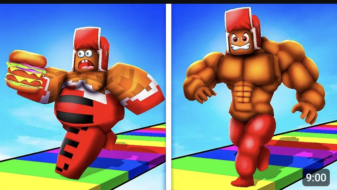 КАК Я СТАЛ СИЛЬНЕЕ ВСЕХ В СИМУЛЯТОРЕ МУСКУЛОВ ROBLOX!