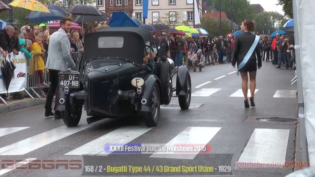 Bugatti Type 44 / 43 Grand Sport Usine 1929 - 2015 - Molsheim