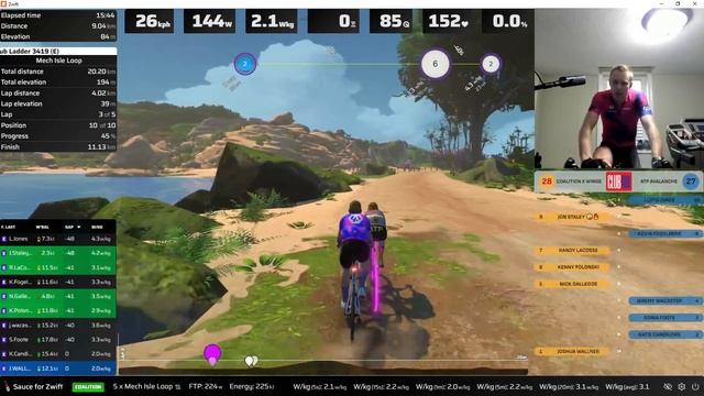 2024-May-31: Zwift Club Ladder: Coalition X-Wings vs. ATP Avalanche