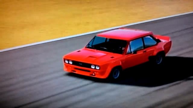 drifting a fiat 131 abarth on forza 4