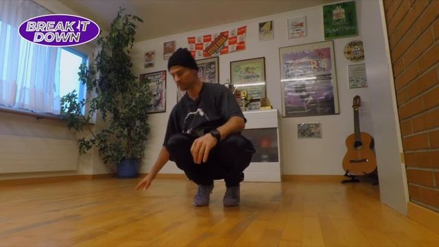 Footwork Tutorial Breaking | Six Step Switch Kickout Combination | Break it Down |