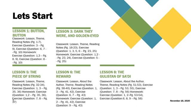 First year English smart sallybus book 1