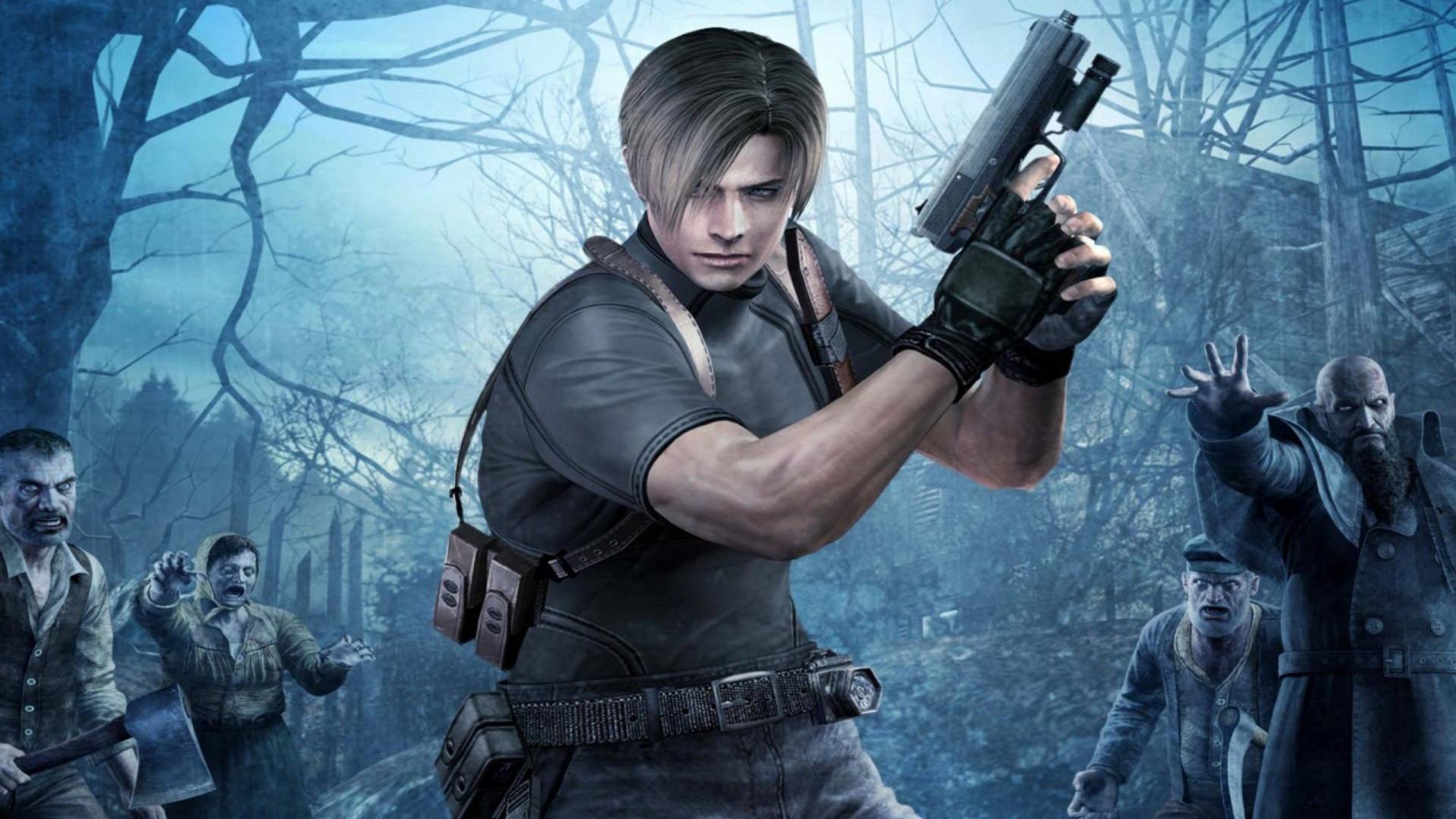 Resident Evil 4 Remake. Спецназ ГРУ против зомбаков. Агент по кличке Леон стрэм  1