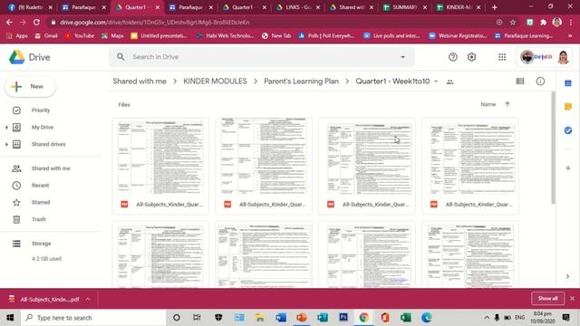 Paano mag download ng Kindergarten Learning Materials sa Paranaque Learning Portal?