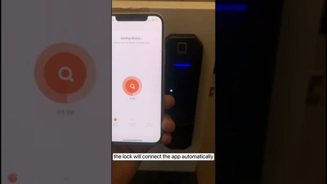 OS211TYF Tuya app fingerprint password ic card remote control smart lock Operation guide