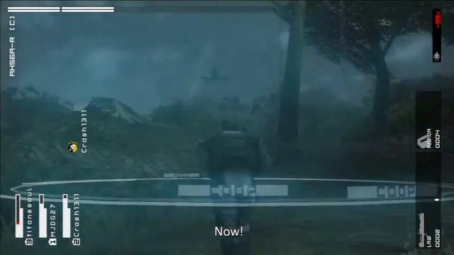 Attack Chopper Battle AH56A - Raider (Extra OPS 111) - Metal Gear Solid Peace Walker HD PS3 (Co-OPS