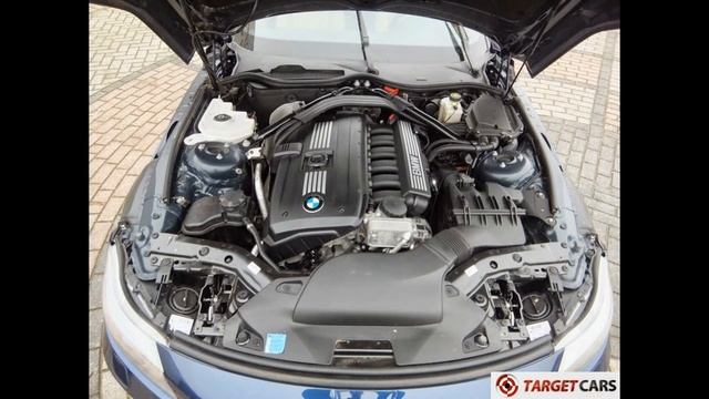 741049 BMW Z4 SDRIVE23I AUT 204HP BLUE 02-10 45000KM NAVI LEATHER LHD