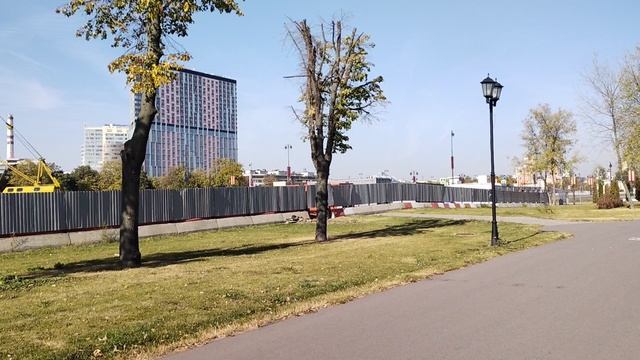 Строительство станции Остров Мечты Бирюлёвской линии 03.10.2024