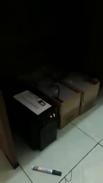 Test Smart ups modif Apc 1000 ke server pulasa