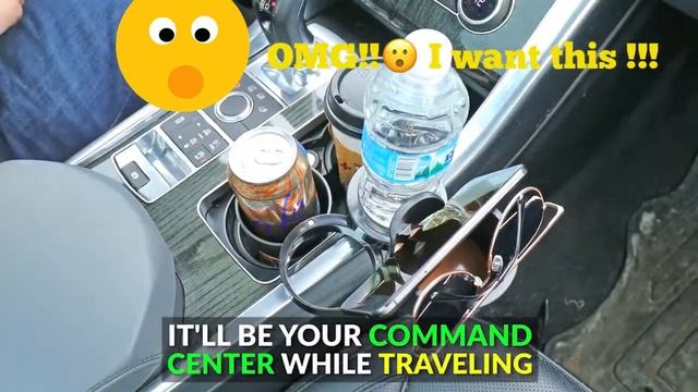 Best Car Cup Holder Coaster - Best Cup Holder for Car console - The Best Car Cup Holder Insert