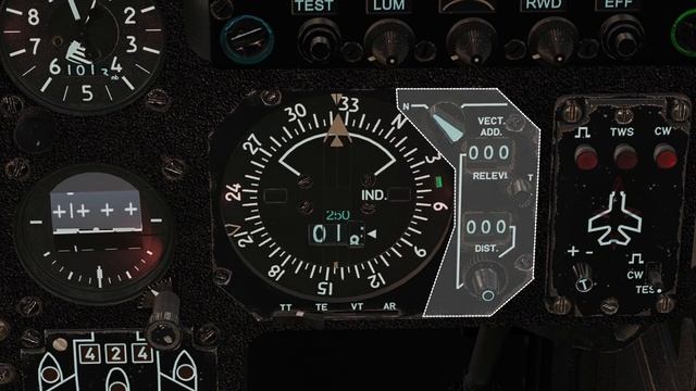 DCS: Mirage  F1CE  TACAN Navigation Tutorial