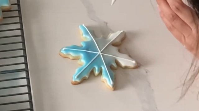 How to Make Frozen Snowflake Cookies and Numbers | How to Decorate Store Bought Macarons