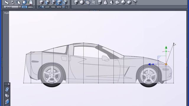 Quick Basic Box Modeling A Car