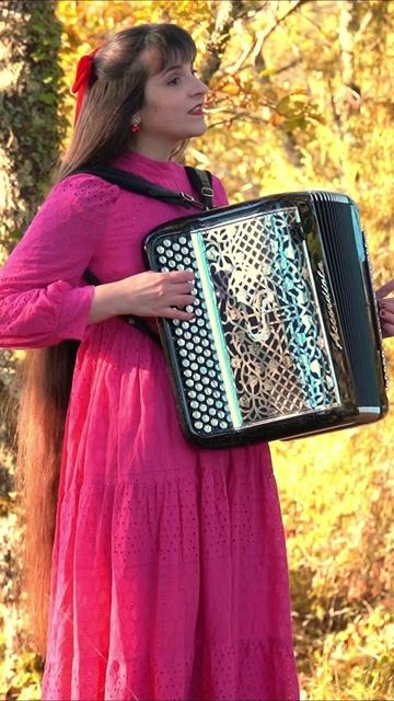 Осень Automne - Народные Песни Русская Музыка - Марион LMJM #accordion #гармонь #песнядлядуши