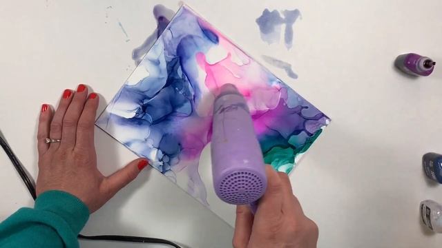 Brea Reese - New Alcohol Ink Colors Demo Spring 2020