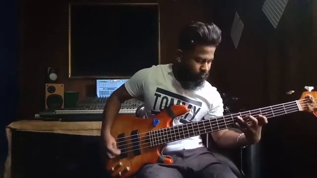 oba wenuwen ma..chamara weerasinghe.bass cover