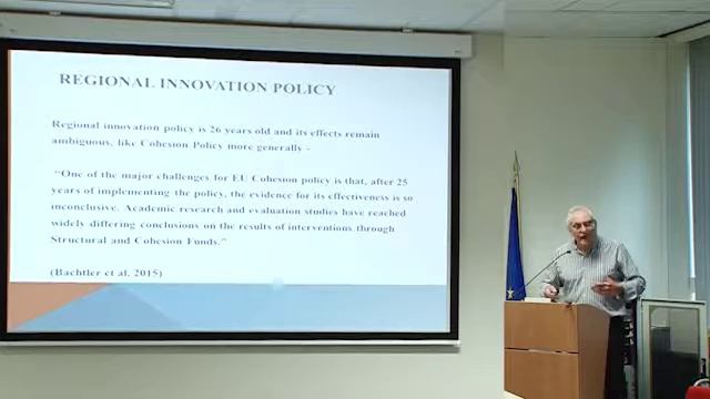 The Public Animateur: Place-based innovation and the Smart State - By Prof. Kevin Morgan